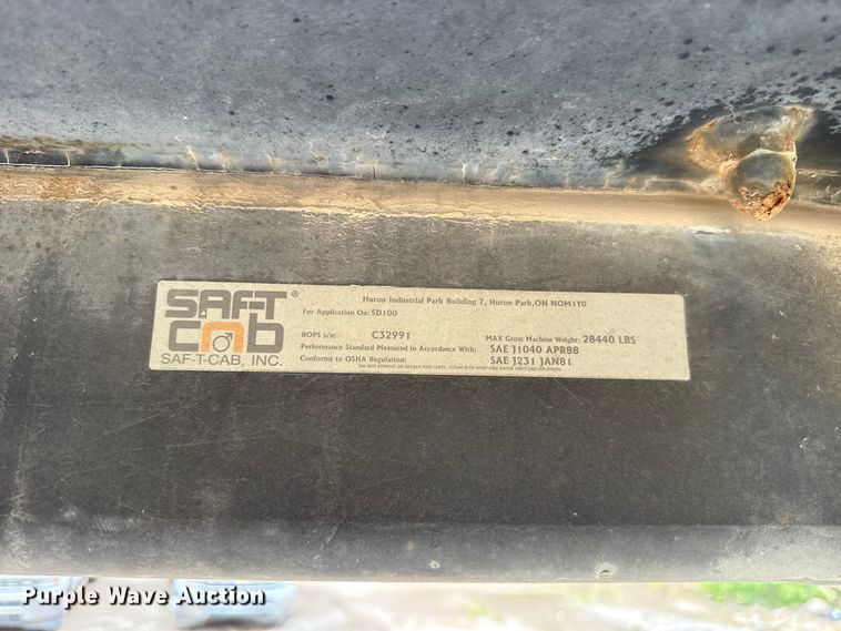 image for item ET6275 1999 Ingersoll Rand SD100D single drum vibratory roller
