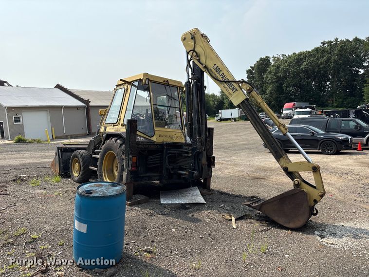 image for item ET8662 1989 Caterpillar 428 backhoe