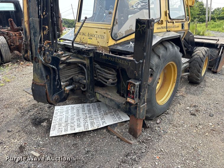 image for item ET8662 1989 Caterpillar 428 backhoe