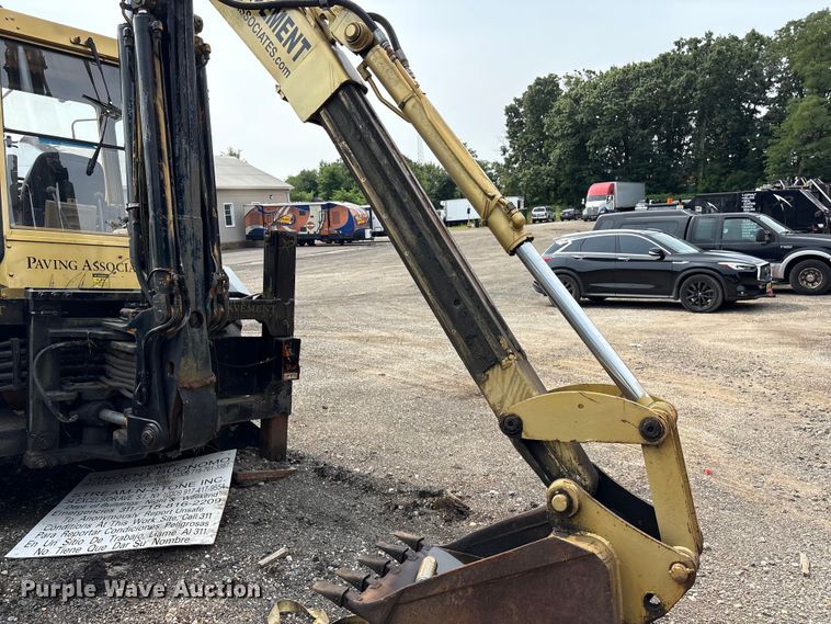 image for item ET8662 1989 Caterpillar 428 backhoe