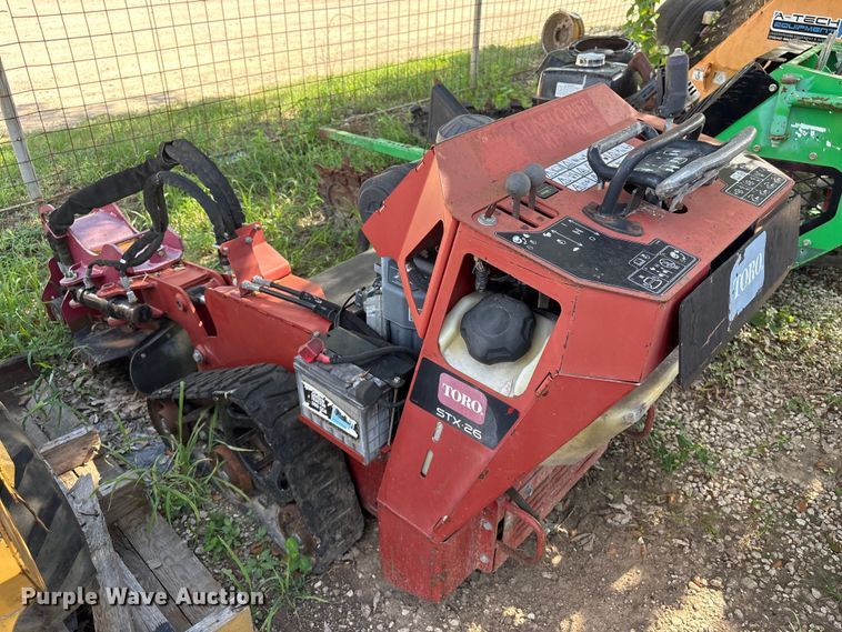 image for item EU0799 Toro STX 26 stump grinder