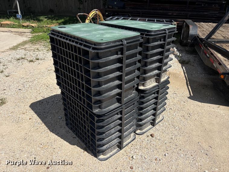 (4) Underground utility boxes