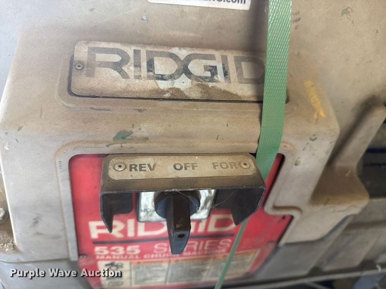 image for item EU5890 Ridgid 535 series pipe threader
