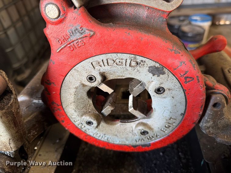 image for item EU5890 Ridgid 535 series pipe threader
