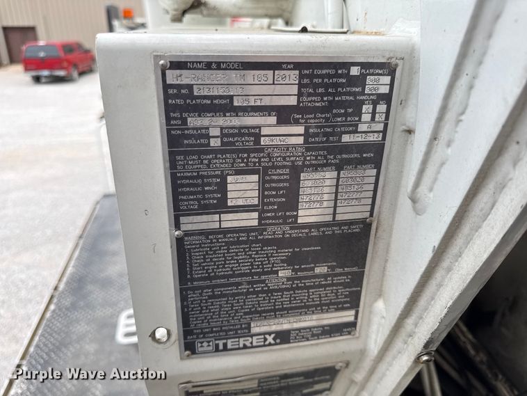 image for item EV6052 2014 Freightliner Business Class M2 bucket truck