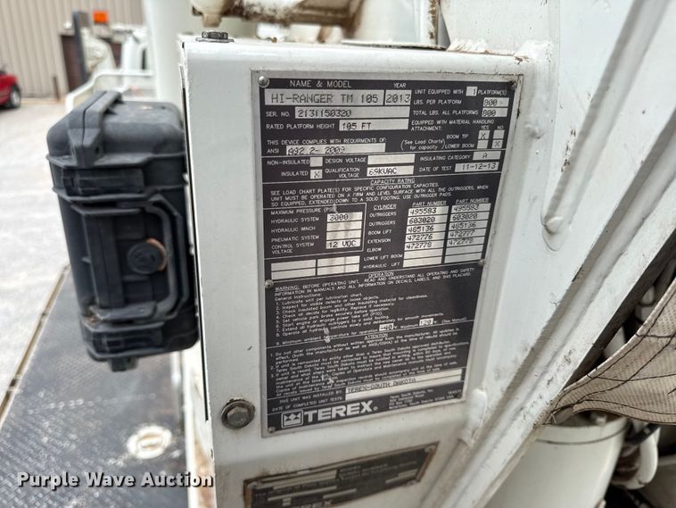 image for item EV6054 2014 Freightliner Business Class M2 bucket truck
