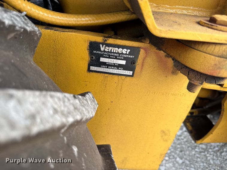 image for item EV6076 1996 Vermeer LM-42 trencher
