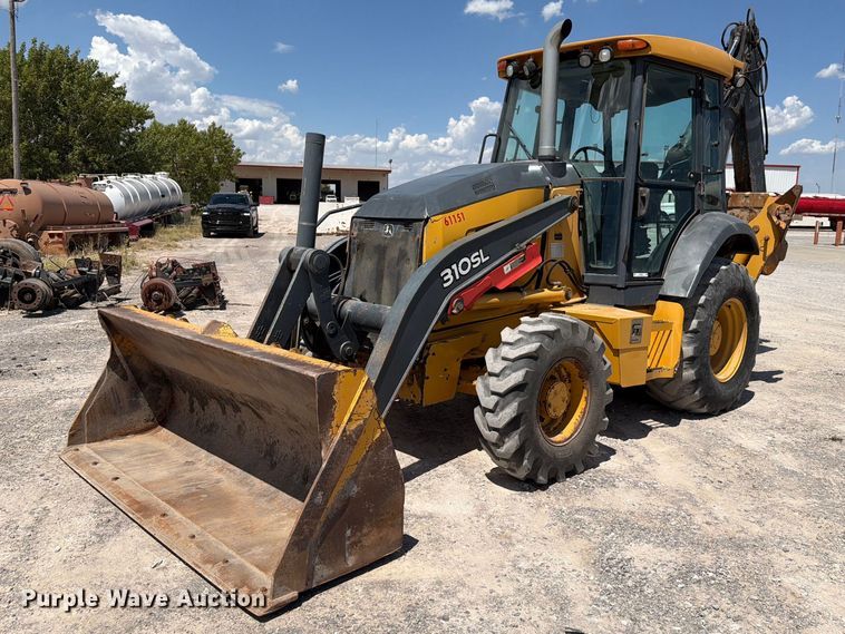 2015 John Deere 310SL backhoe