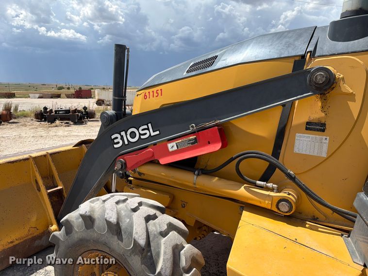 image for item EW8685 2015 John Deere 310SL backhoe