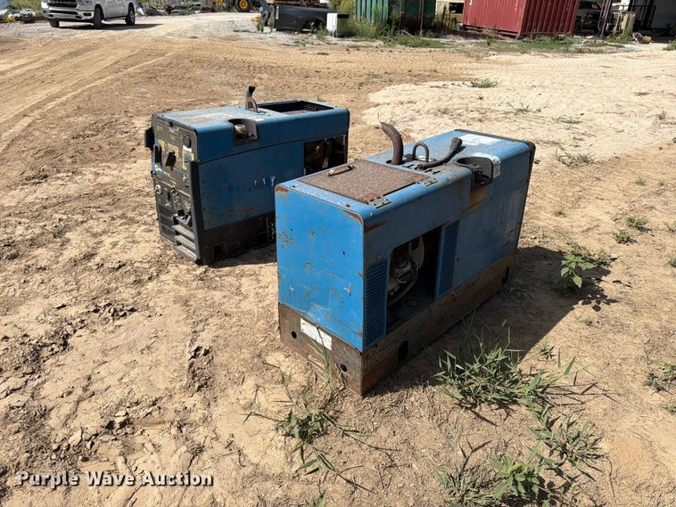 (2) Miller Bobcat 225 welder/generators