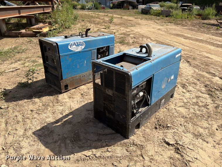 image for item EX3043 (2) Miller Bobcat 225 welder/generators