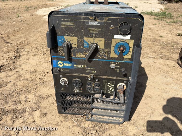 image for item EX3043 (2) Miller Bobcat 225 welder/generators