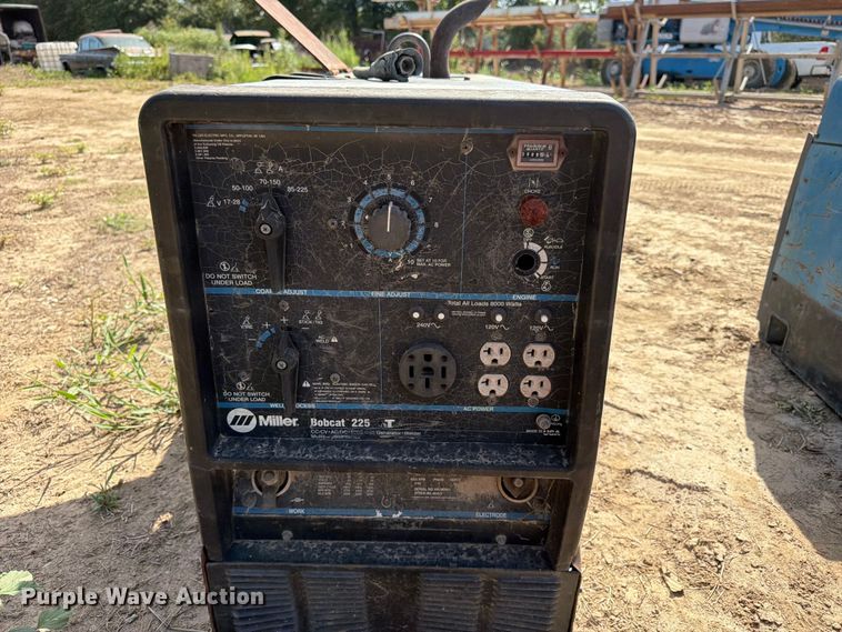 image for item EX3043 (2) Miller Bobcat 225 welder/generators