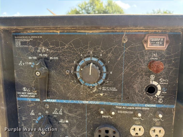image for item EX3043 (2) Miller Bobcat 225 welder/generators