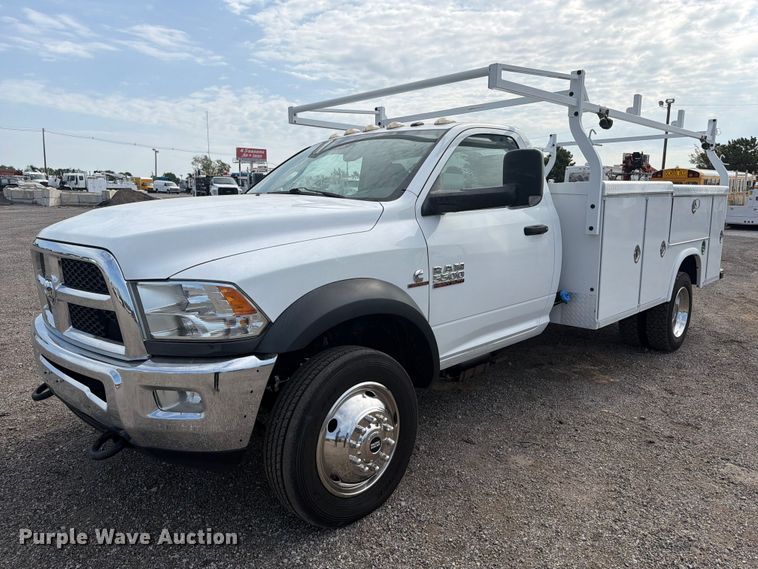 2015 RAM 5500 Heavy Duty utility / service truck