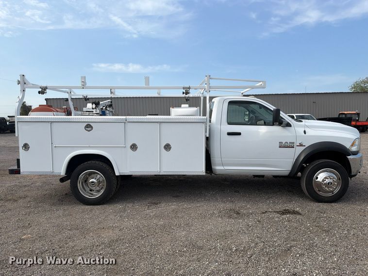 image for item FB4982 2015 RAM 5500 Heavy Duty utility / service truck