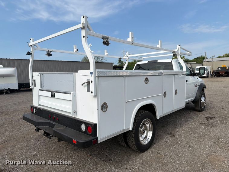 image for item FB4982 2015 RAM 5500 Heavy Duty utility / service truck