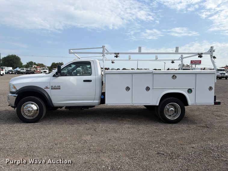 image for item FB4982 2015 RAM 5500 Heavy Duty utility / service truck