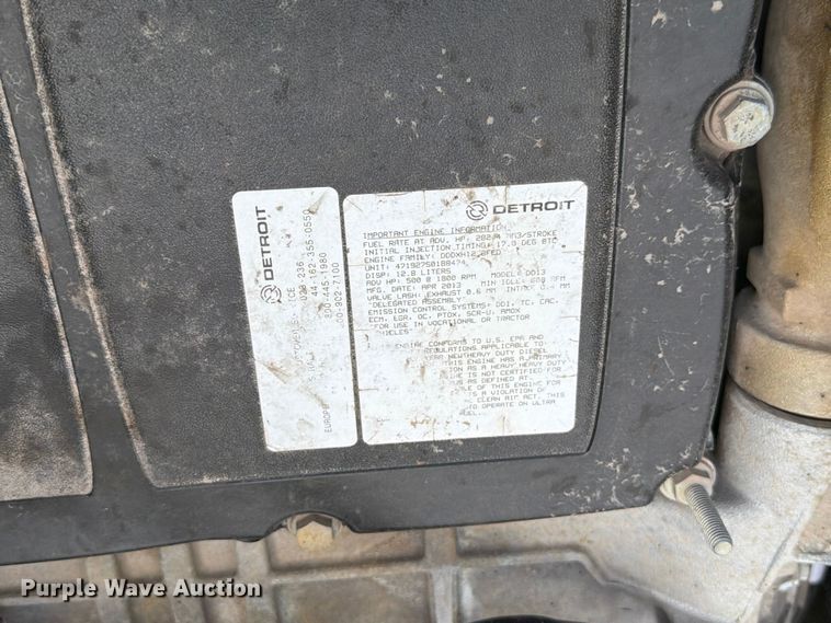 image for item FB4984 2014 Freightliner 114SD crane truck