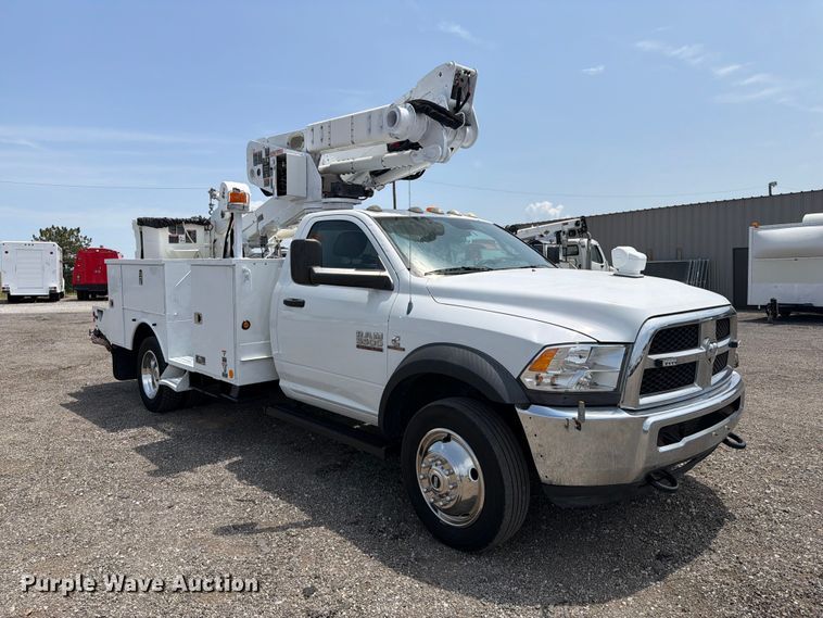 image for item FB4987 2013 RAM 5500 bucket truck