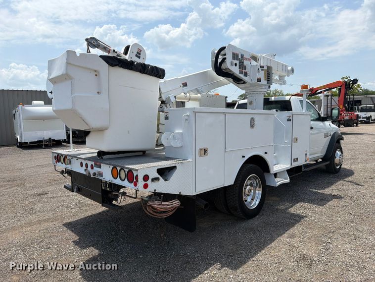 image for item FB4987 2013 RAM 5500 bucket truck