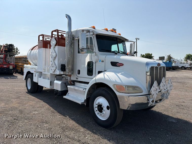 image for item FB4990 2014 Peterbilt 337 oilfield acidizing pump truck