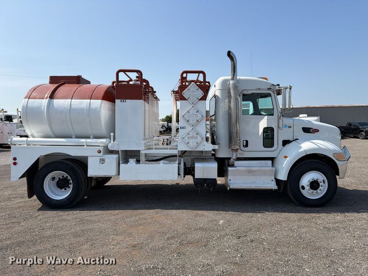 image for item FB4990 2014 Peterbilt 337 oilfield acidizing pump truck