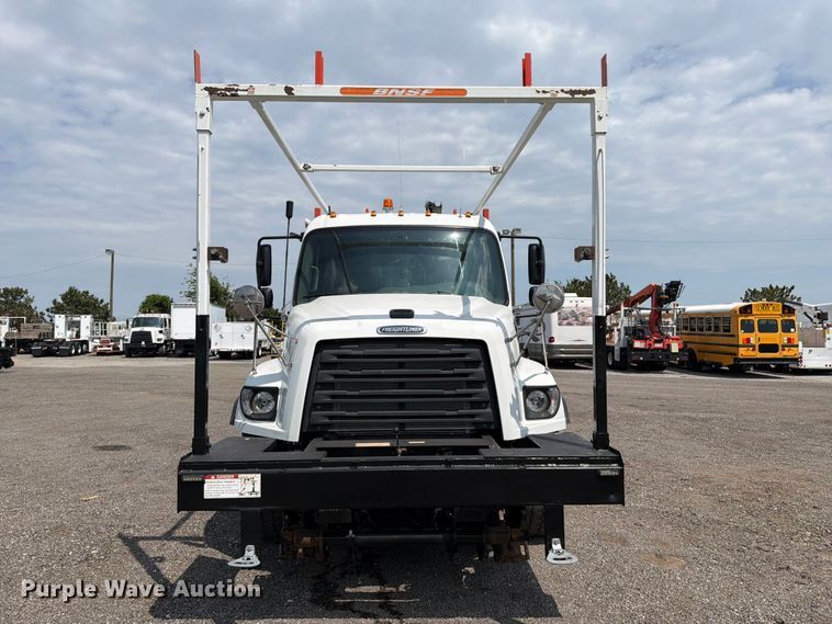 image for item FB4994 2014 Freightliner 114SD Crew Cab crane truck