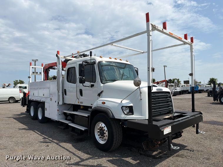 image for item FB4994 2014 Freightliner 114SD Crew Cab crane truck