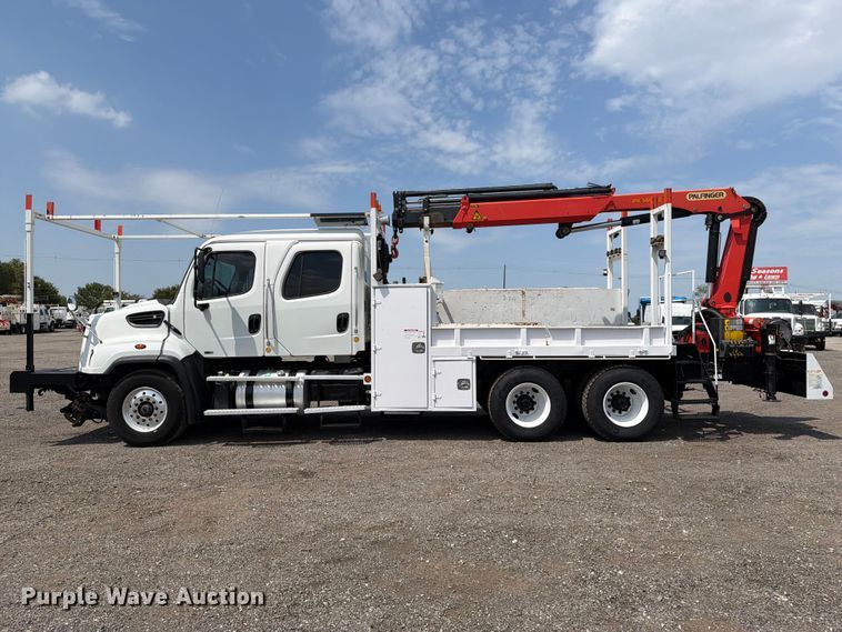 image for item FB4994 2014 Freightliner 114SD Crew Cab crane truck