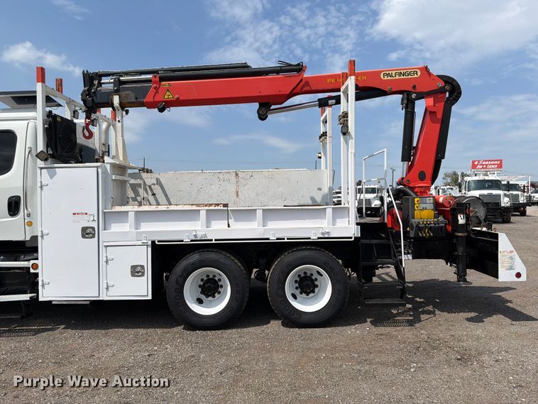 image for item FB4994 2014 Freightliner 114SD Crew Cab crane truck