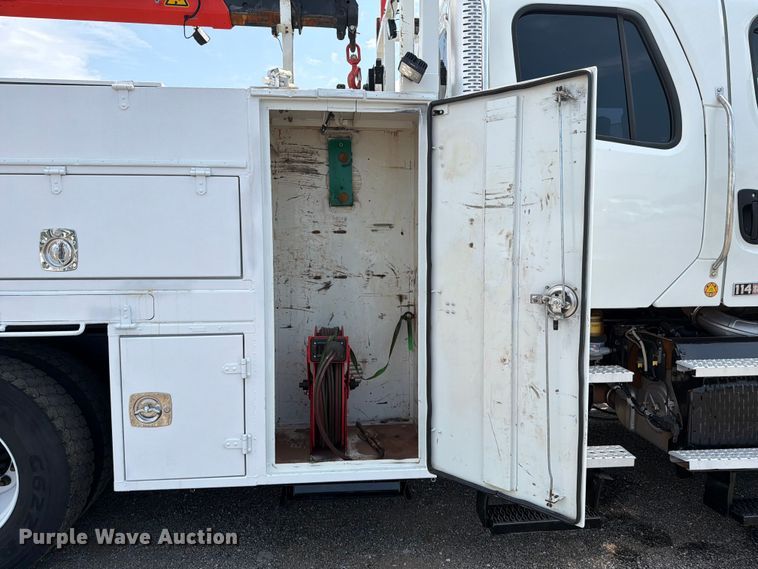 image for item FB4994 2014 Freightliner 114SD Crew Cab crane truck