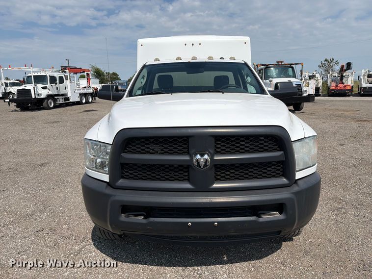 image for item FB4995 2017 RAM 3500 utility bed pickup truck