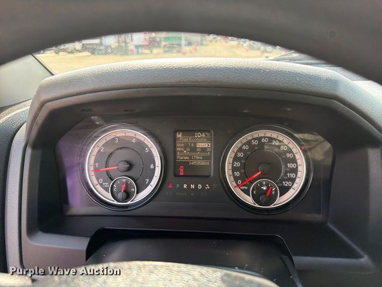 image for item FB4995 2017 RAM 3500 utility bed pickup truck