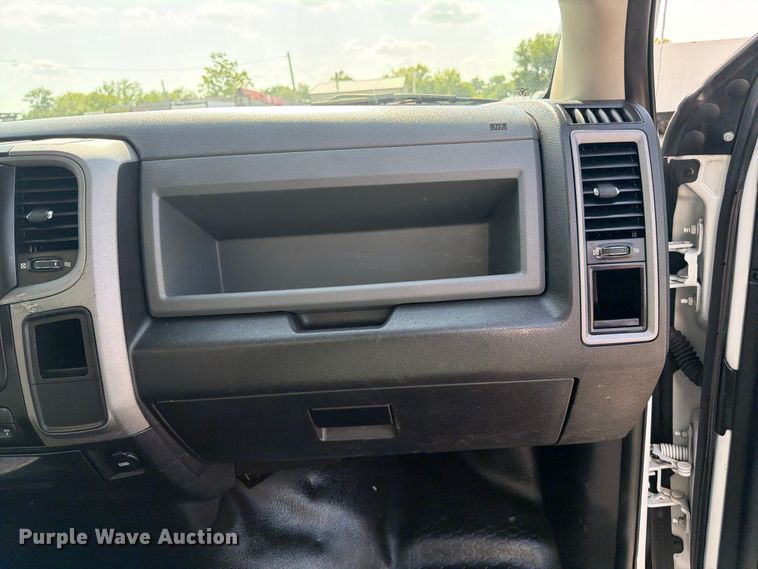 image for item FB4995 2017 RAM 3500 utility bed pickup truck
