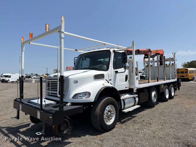 2010 Freightliner Business Class M2 crane truck
