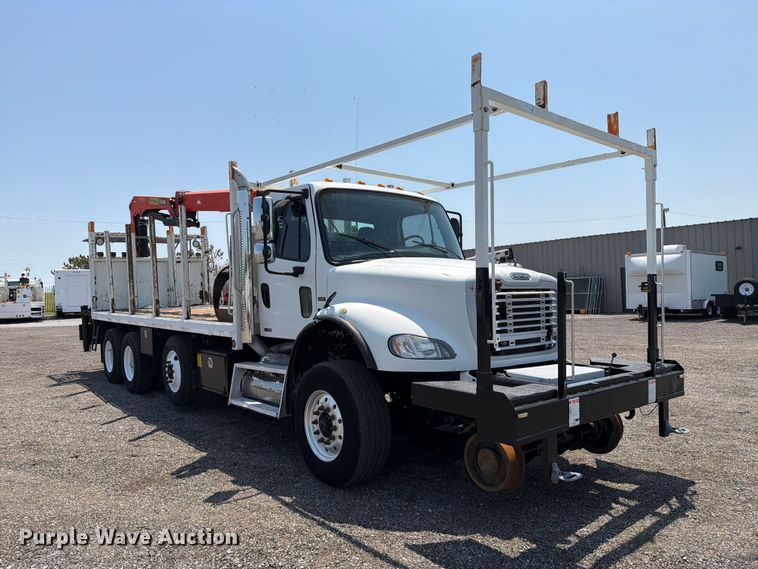 image for item FB5000 2010 Freightliner Business Class M2 crane truck