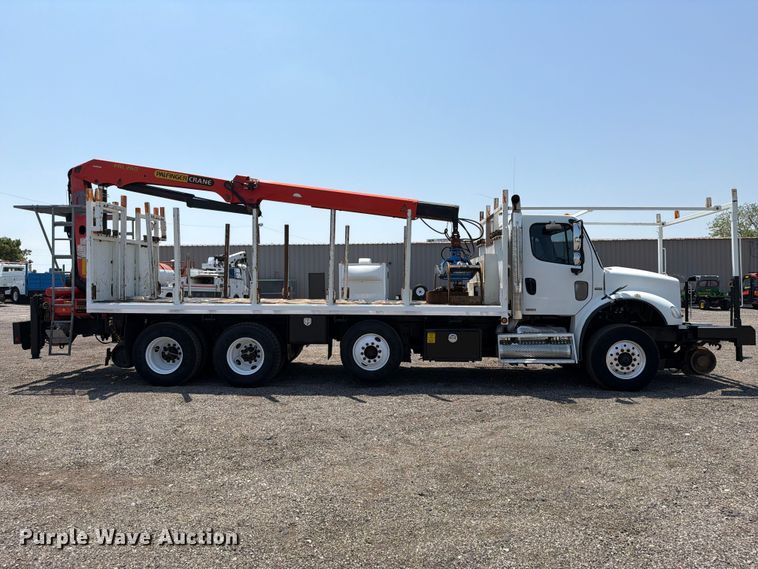 image for item FB5000 2010 Freightliner Business Class M2 crane truck