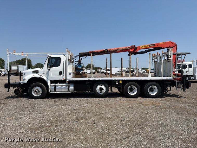 image for item FB5000 2010 Freightliner Business Class M2 crane truck