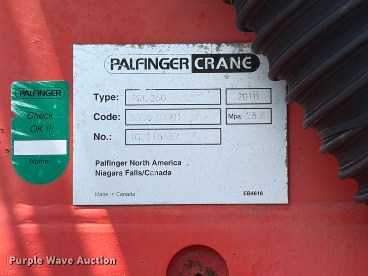image for item FB5000 2010 Freightliner Business Class M2 crane truck