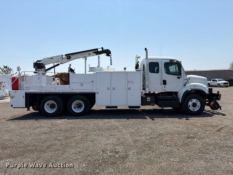 image for item FB5001 2012 Freightliner Business Class M2 crane truck