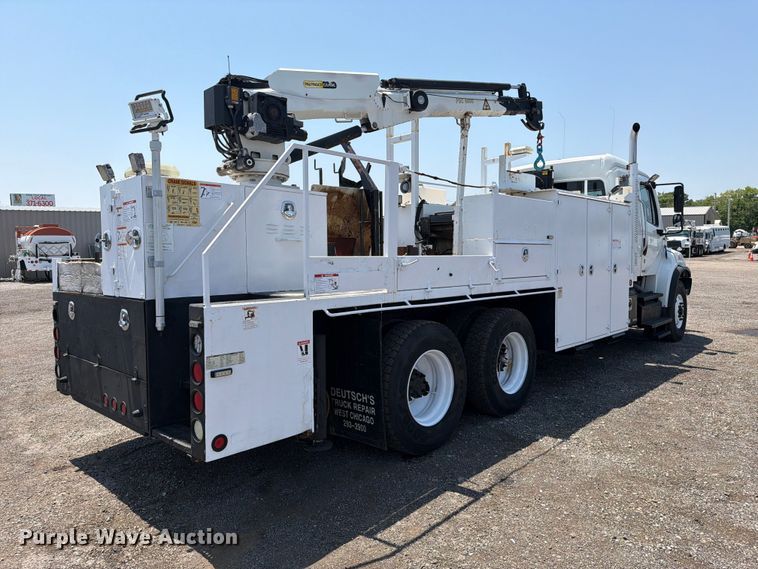 image for item FB5001 2012 Freightliner Business Class M2 crane truck