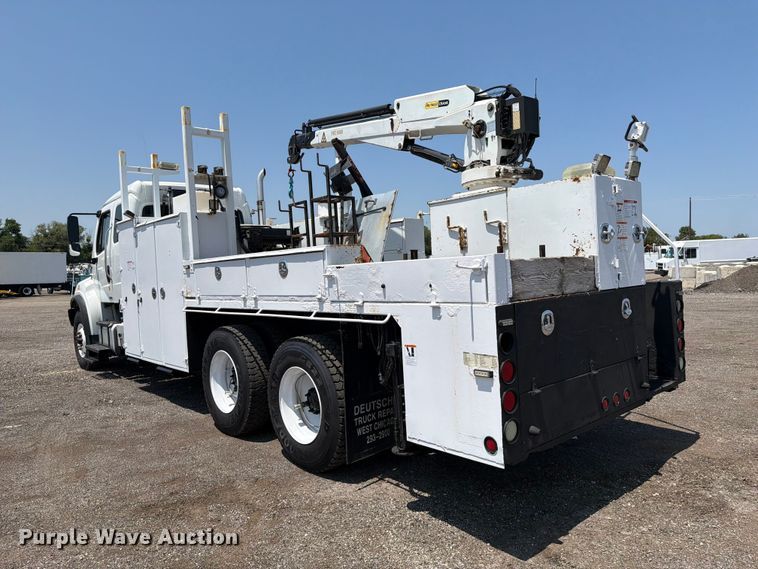image for item FB5001 2012 Freightliner Business Class M2 crane truck