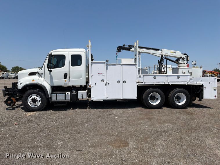 image for item FB5001 2012 Freightliner Business Class M2 crane truck