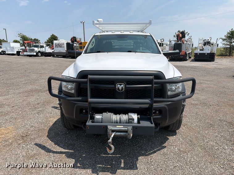 image for item FB5011 2016 RAM 4500 Crew Cab utility / service truck
