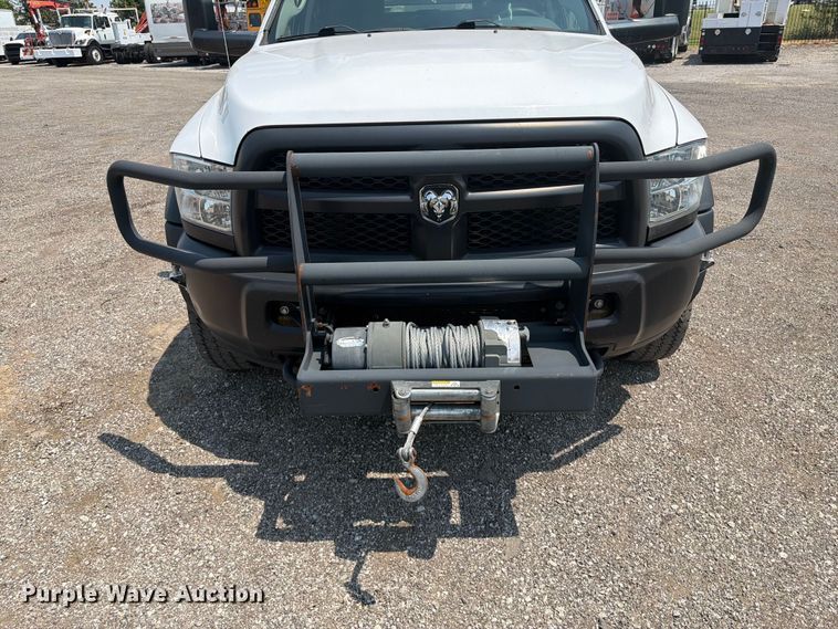 image for item FB5011 2016 RAM 4500 Crew Cab utility / service truck