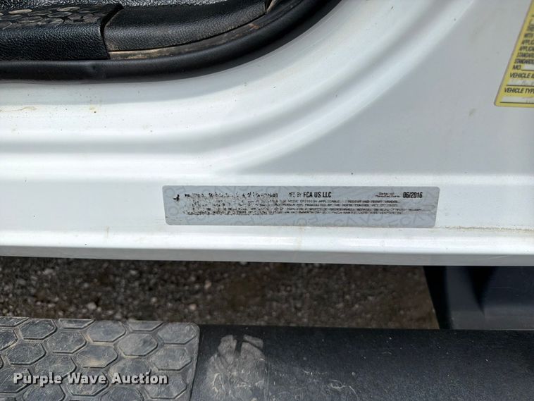 image for item FB5011 2016 RAM 4500 Crew Cab utility / service truck