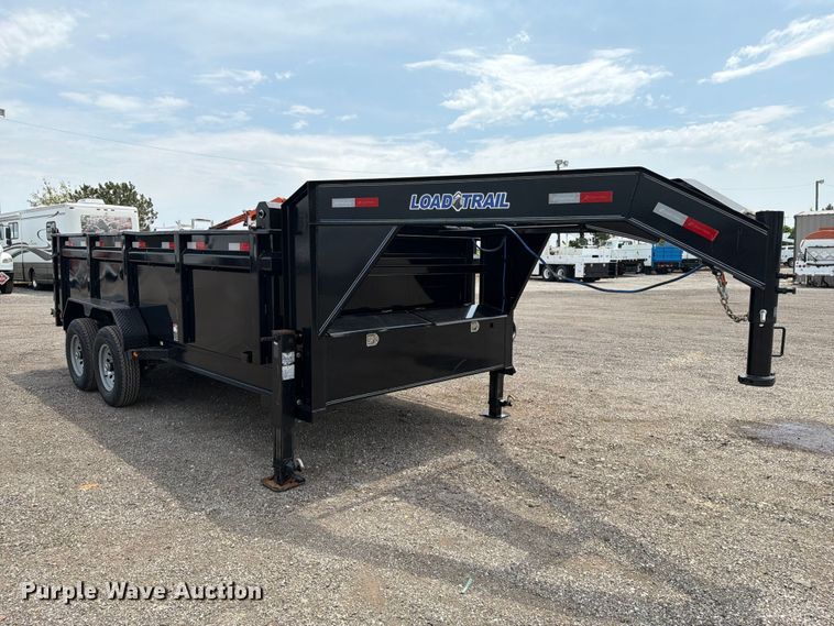 image for item FB5032 2024 Load Trail Gooseneck Low-Pro Dump dump trailer