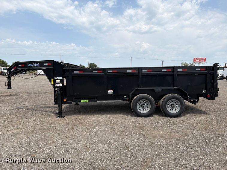 image for item FB5032 2024 Load Trail Gooseneck Low-Pro Dump dump trailer