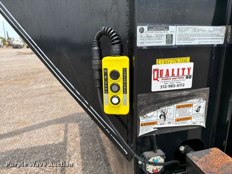 image for item FB5032 2024 Load Trail Gooseneck Low-Pro Dump dump trailer